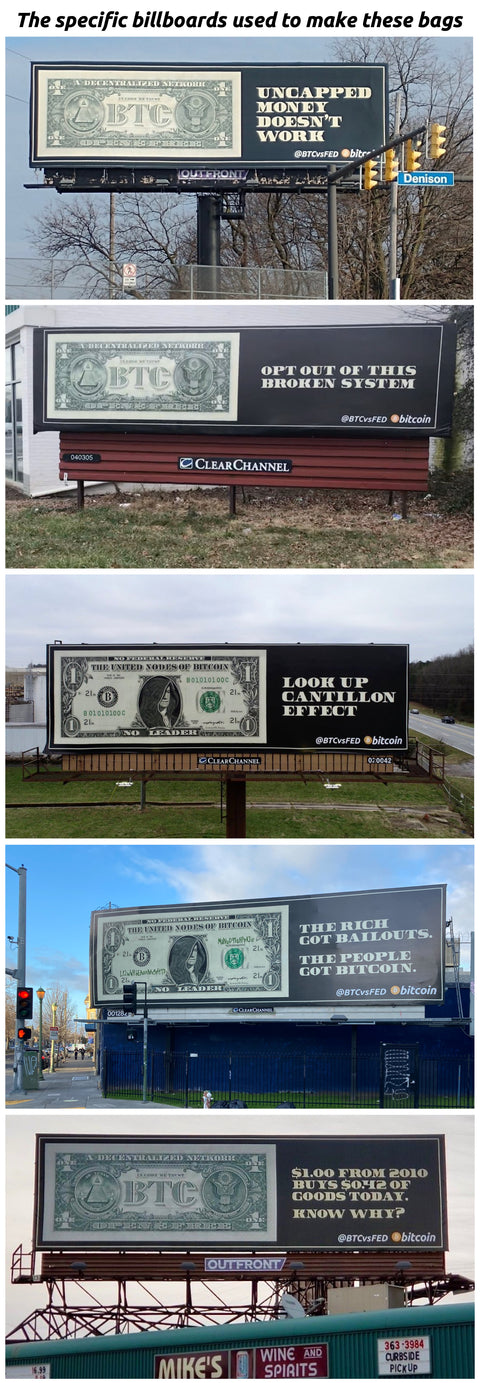 Edition #45/50 - BTCvsFED Backpack