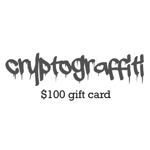 cryptograffiti $100 gift card